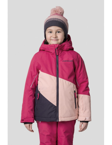 Kid's jacket KIGALI JR bright rose / mellow rose