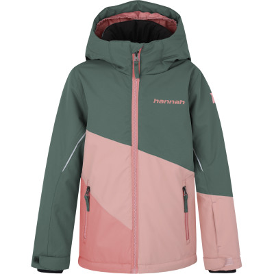 Kid's jacket KIGALI JR dark forest / mellow rose