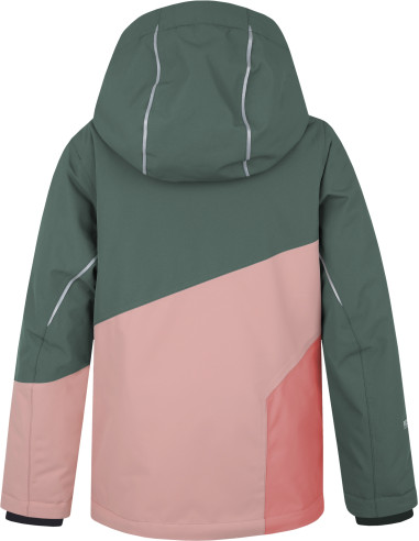 Kid's jacket KIGALI JR dark forest / mellow rose