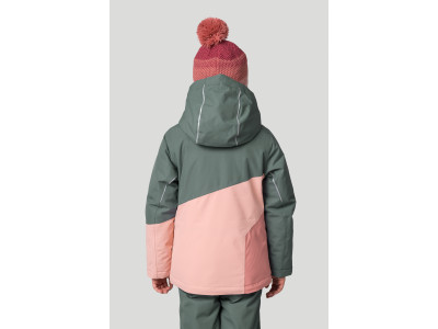 Kid's jacket KIGALI JR dark forest / mellow rose