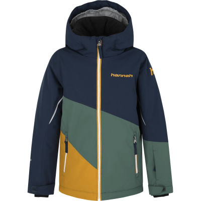 Kid's jacket KIGALI JR dress blues / dark forest