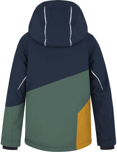 Kid's jacket KIGALI JR dress blues / dark forest