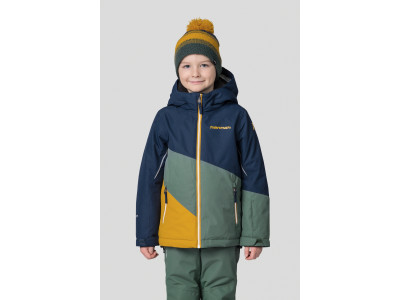 Kid's jacket KIGALI JR dress blues / dark forest