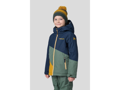 Kid's jacket KIGALI JR dress blues / dark forest