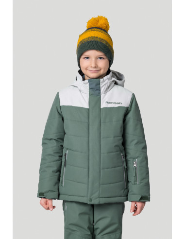 Kid's jacket KINAM JR II dark forest / dawn blue