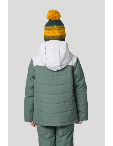 Kid's jacket KINAM JR II dark forest / dawn blue