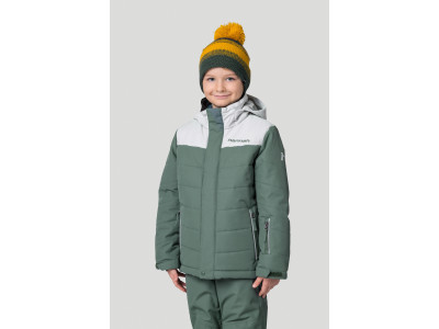 Kid's jacket KINAM JR II dark forest / dawn blue