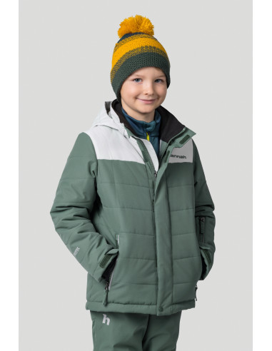 Kid's jacket KINAM JR II dark forest / dawn blue