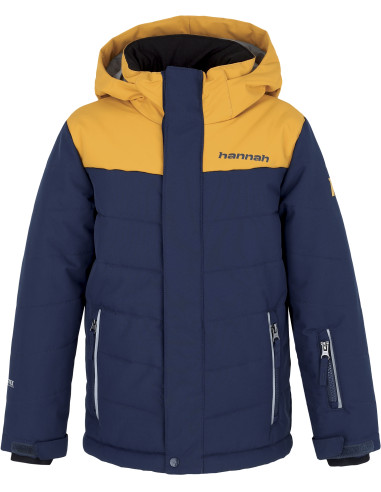 Kid's jacket KINAM JR II dress blues / golden yellow