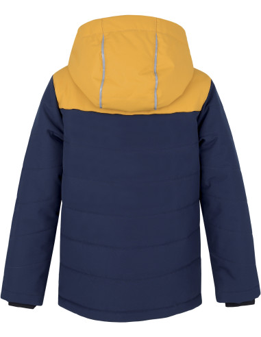Kid's jacket KINAM JR II dress blues / golden yellow
