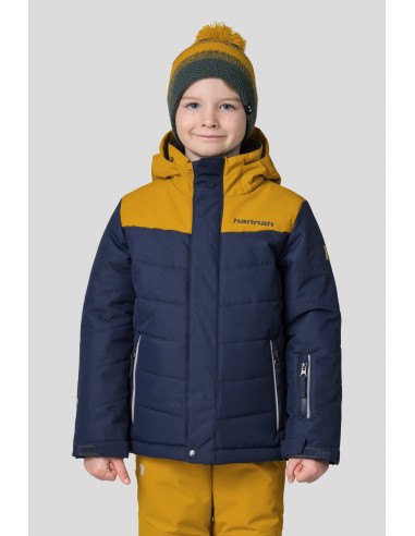 Kid's jacket KINAM JR II dress blues / golden yellow