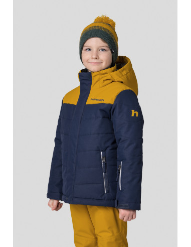 Kid's jacket KINAM JR II dress blues / golden yellow