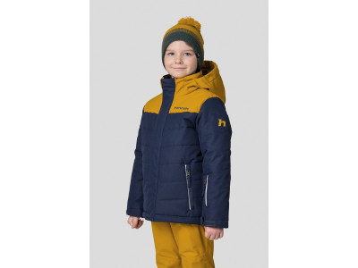 Kid's jacket KINAM JR II dress blues / golden yellow