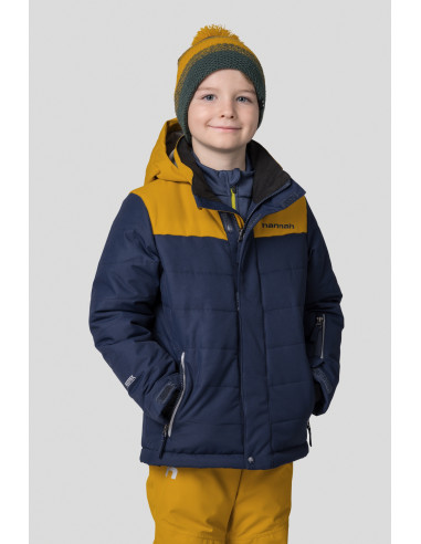 Kid's jacket KINAM JR II dress blues / golden yellow