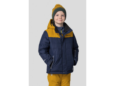 Kid's jacket KINAM JR II dress blues / golden yellow