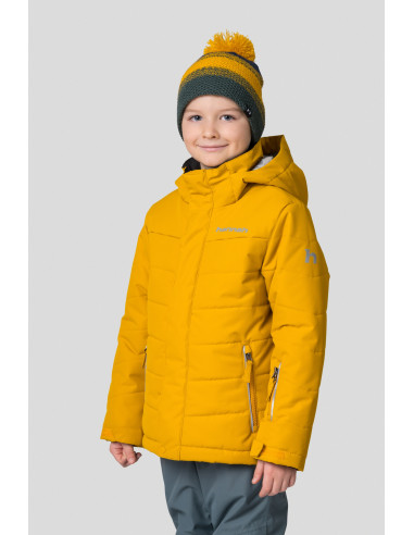 Kid's jacket KINAM JR II golden yellow