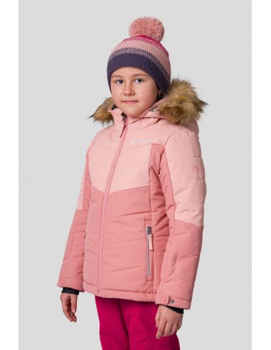 Kid's jacket LEANE JR mellow rose / rosette