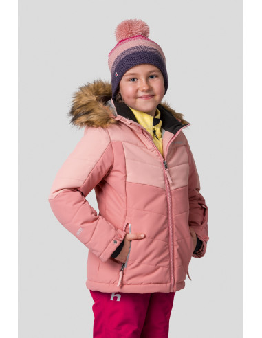 Kid's jacket LEANE JR mellow rose / rosette