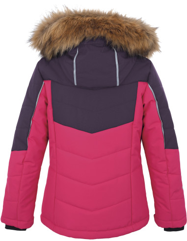 Kid's jacket LEANE JR mysterioso / bright rose