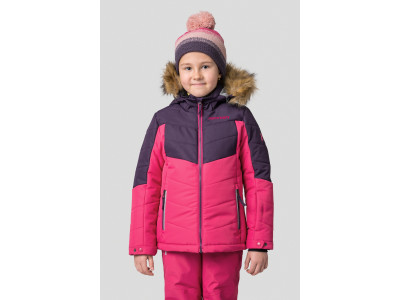 Kid's jacket LEANE JR mysterioso / bright rose