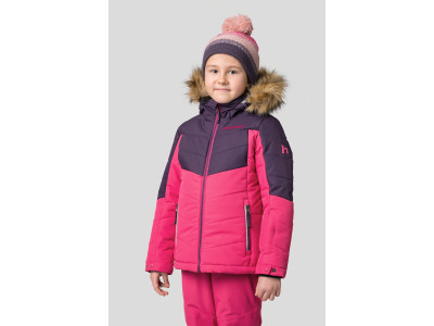 Kid's jacket LEANE JR mysterioso / bright rose