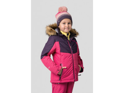 Kid's jacket LEANE JR mysterioso / bright rose