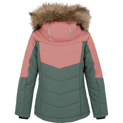 Kid's jacket LEANE JR rosette / dark forest 2