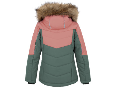 Kid's jacket LEANE JR rosette / dark forest