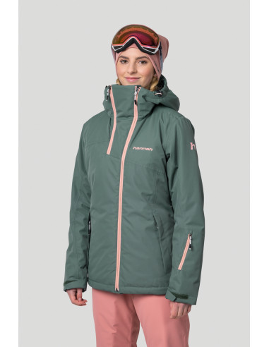 Ladies ski jacket MAKY II dark forest