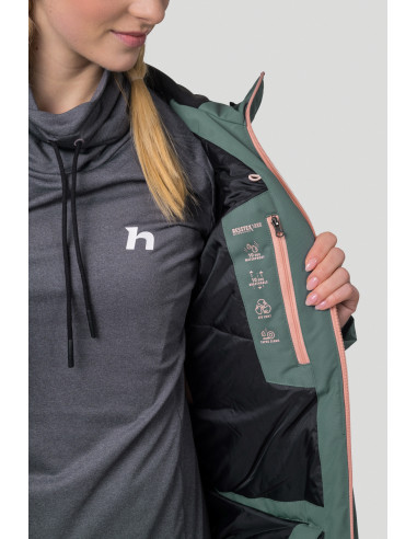 Ladies ski jacket MAKY II dark forest