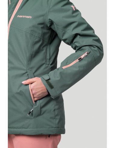 Ladies ski jacket MAKY II dark forest