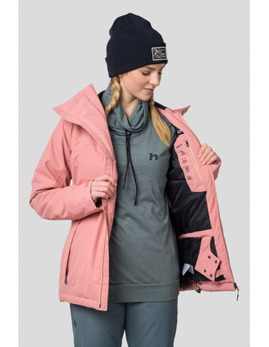 Ladies ski jacket MAKY II rosette