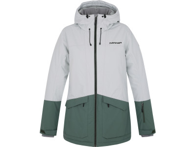 Ladies ski jacket MALIKA II dawn blue / dark forest