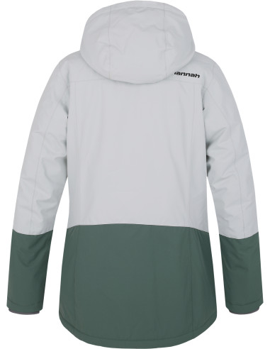 Ladies ski jacket MALIKA II dawn blue / dark forest