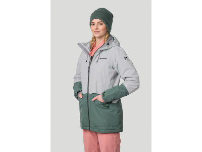 Ladies ski jacket MALIKA II dawn blue / dark forest