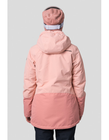 Ladies ski jacket MALIKA II mellow rose / rosette