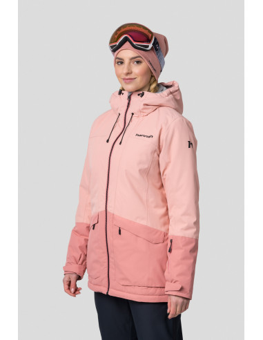 Ladies ski jacket MALIKA II mellow rose / rosette