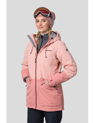 Ladies ski jacket MALIKA II mellow rose / rosette