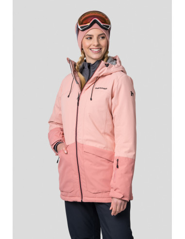 Ladies ski jacket MALIKA II mellow rose / rosette