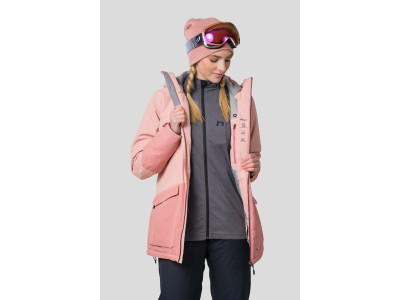 Ladies ski jacket MALIKA II mellow rose / rosette