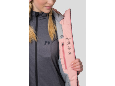 Ladies ski jacket MALIKA II mellow rose / rosette