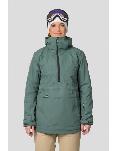 Ladies ski jacket MEGIE dark forest