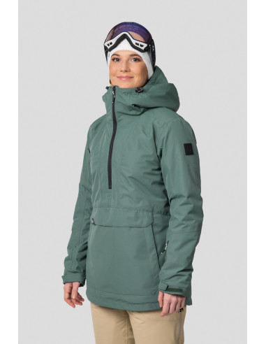 Ladies ski jacket MEGIE dark forest