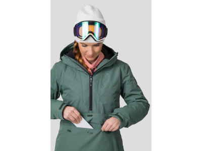 Ladies ski jacket MEGIE dark forest