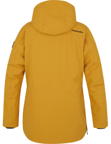 Ladies ski jacket MEGIE golden yellow