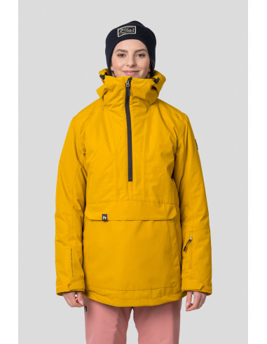 Ladies ski jacket MEGIE golden yellow