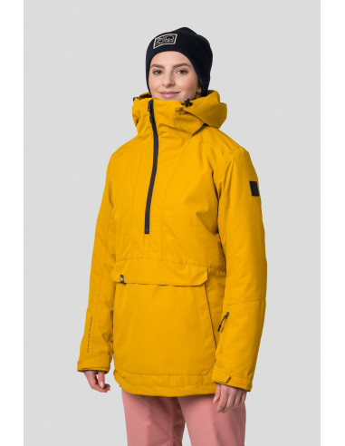 Ladies ski jacket MEGIE golden yellow