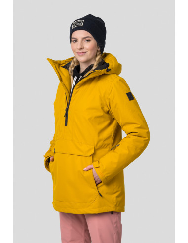 Ladies ski jacket MEGIE golden yellow