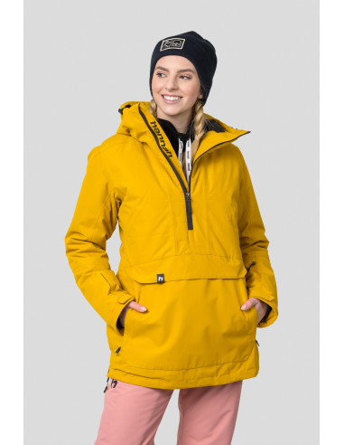 Ladies ski jacket MEGIE golden yellow