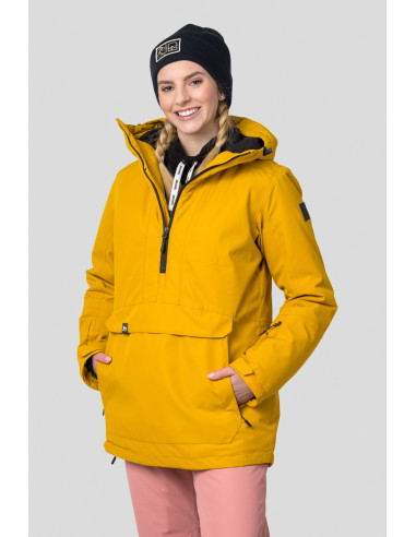 Ladies ski jacket MEGIE golden yellow